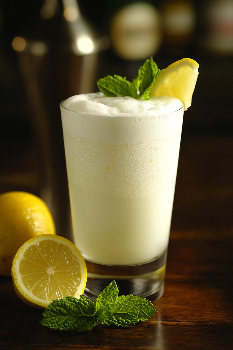 Ramos Gin Fizz Cocktail