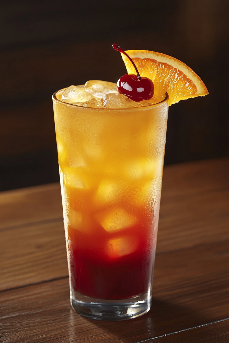 Tequila Sunrise Cocktail